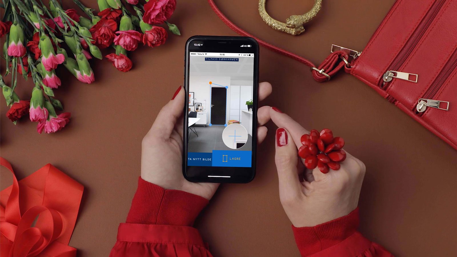 Finn riktig dør med smart app